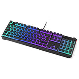 Teclado Alemán Endorfy Thock Usb Qwertz Negro