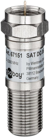Sat Attenuator 6db - 5-2300 Mhz, Attenuation Value: 6 Db