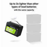 EAN 5904326374829 - Green Cell Žalias Cell CUBE LiFePO4 125Ah 12,8V 1600Wh liio geležies fosfato baterija kemperiui, sauls en imagen 3