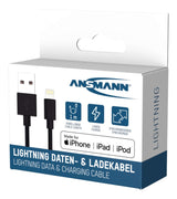 Cable De Carga Y Datos Ansmann Usb A Lightning De 100 Cm