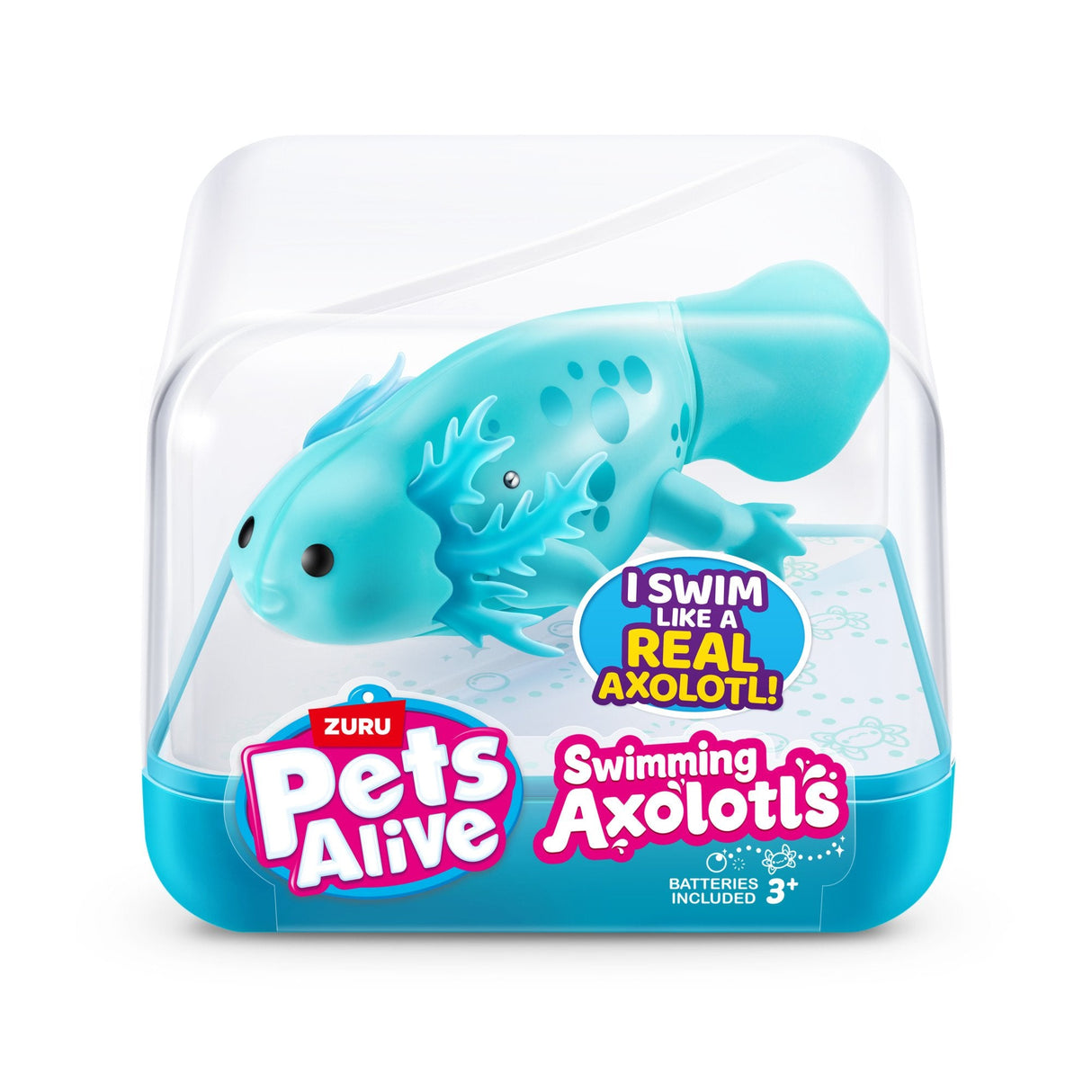 Zuru Pets Alive - Axolotls De Natación, Artículo Ordenado De Personajes, Una Figura 9556uq1