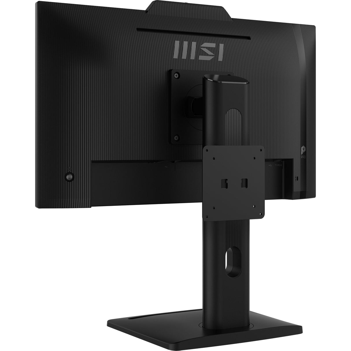 Msi Pro Mp242pmgde, Monitor Led 60 Cm (23,8 Pulgadas), Negro, Fullhd, Ips, Webcam, Micrófono, Hdmi, Dp, Vga, Hub Usb, Panel 120hz 9s6-3pd89t-002