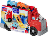 Camion De Carreras Y Construccion Mega Bloks 19pzs