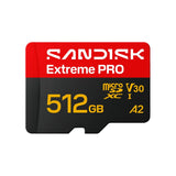 512 Gb Microsdxc Sandisk Extreme Pro R250 W170