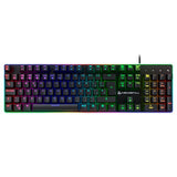 Teclado Español  Gaming Newskill  Gungnyr Ns-Kb-Gungnyr-Gat-Red