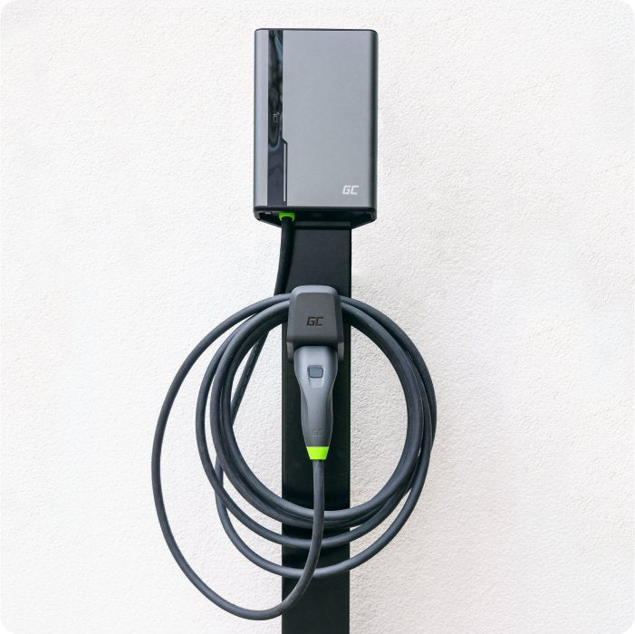 EAN 5904326374669 - Green Cell EVGC021A2275 estación de carga para vehículo eléctrico Gris Aluminio Pared 3 Pantalla incorpor imagen 5