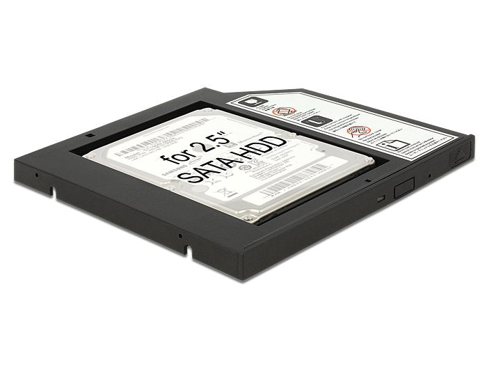 Marco De Montaje Delock 5.25" Slim Para 2.5 Sata Hdd 9.5mm