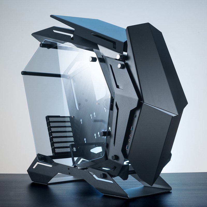 Jonsbo Mod3 Big-Tower Showcase, Tempered Glass - Negro
