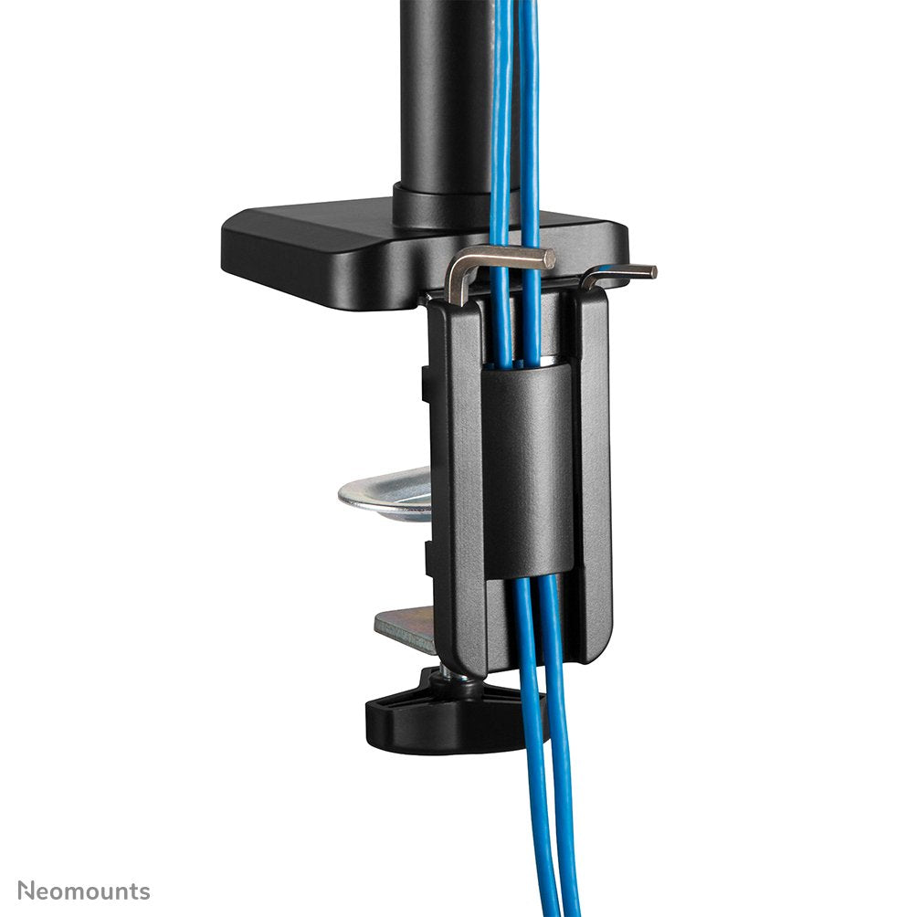 Neomounts Soporte De Escritorio De Movimiento Completo Para 2 Pantallas De 17-27" 7kg Ds70-750bl2