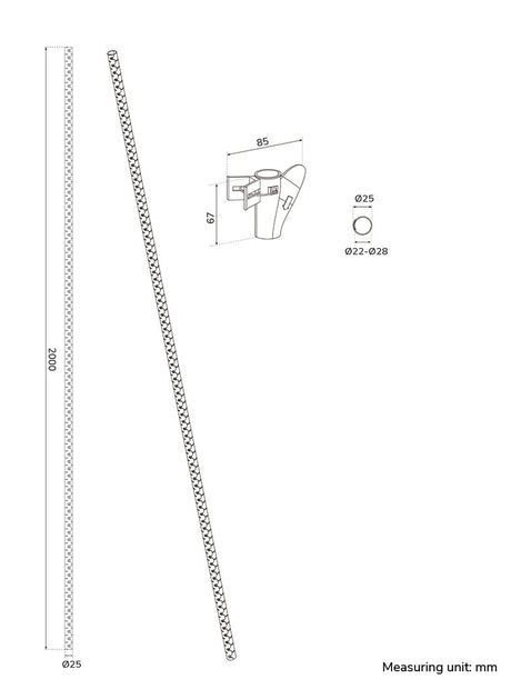 EAN 8721246340201 - Neomounts ADS06-142BL organizador de cables Escritorio Pasacables Negro 1 pieza(s) imagen 9