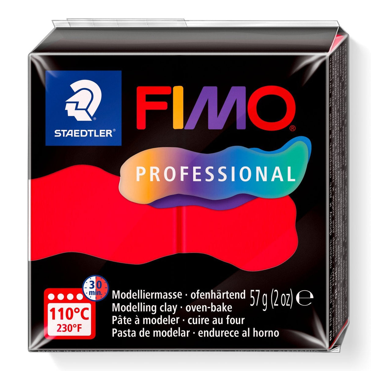 Fimo Mod.Masse Fimo Prof 57g Rot