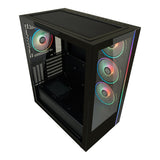 Caja Pc Lc-Power Midi Gaming 808b-On Skylla_x  +. 4 Ventilador