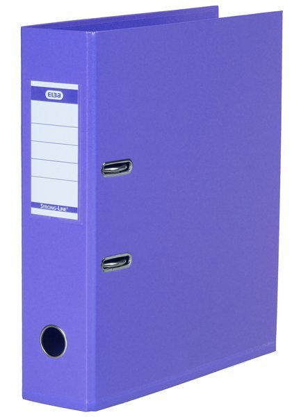 Elba Archivador Anchura Del Lomo 8 Cm Din A4 Plástico Violeta
