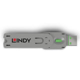 EAN 4002888406215 - Lindy 40621 bloqueador de puerto Llave de bloqueador de puerto USB tipo A Verde Acrilonitrilo butadieno e imagen 2