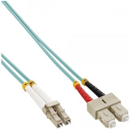 Fiberpatchkabel Lc-Sc Om3  15,0m, 50/125, Multimode,