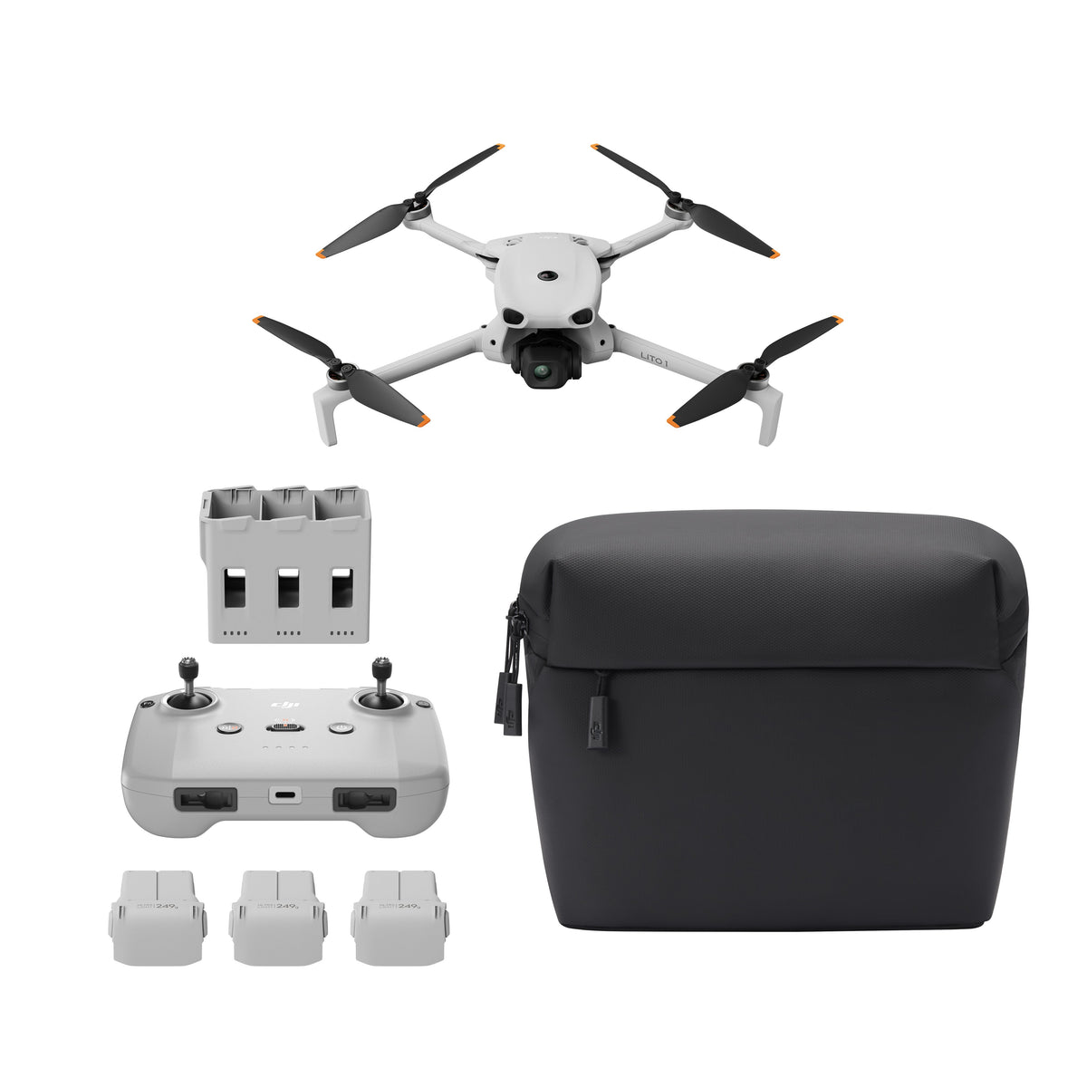 Dji Lx1 Fmc N3 - Quadrocopter Lito X1 Fly More Combo Rc-N3