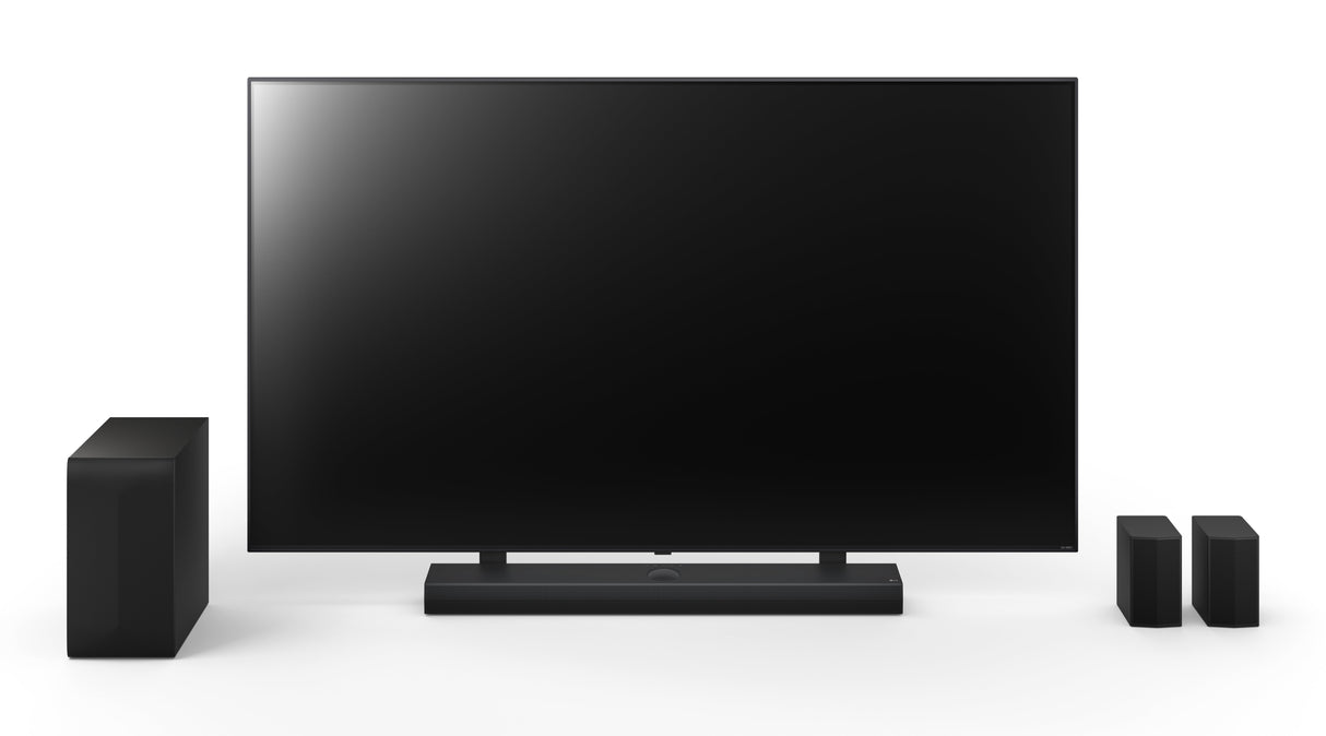Barra De Sonido Lg S70tr Black   Con Subwoofer Inalámbrico Y Traseros 500w 5.1.1ch