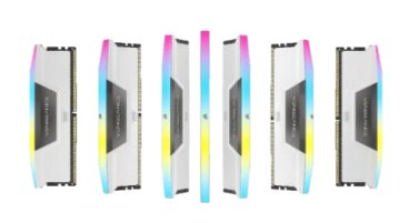 Memoria Corsair D532gb 6000-38 Vengeance Wht Rgb K2 Cor (Blanco, Cmh32gx5m2d6000z38w, Intel Xmp, Amd Expo) Cmh32gx5m2d6000z38w