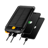 Banco De Energía Solar Logilink 10000 Mah 2x Usb-A Qc Y 1x Usb-C Pd