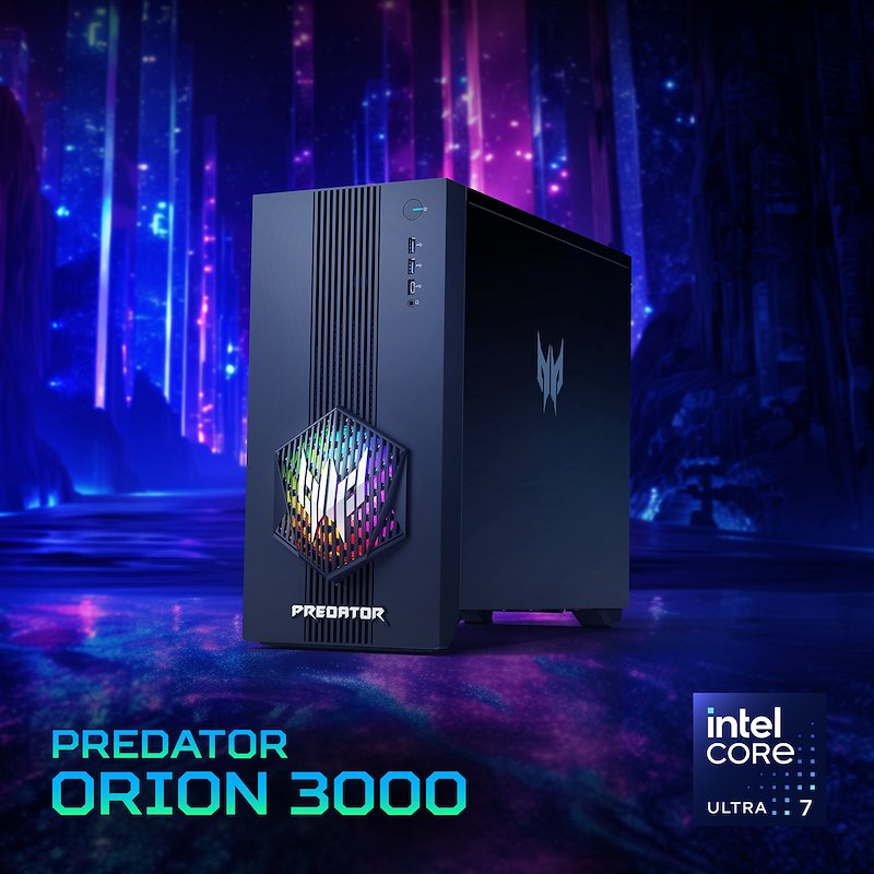 Pc Gaming Acer Predator Orion 3000 7-265f 32gb 1tbssd Rtx5060 8gb W11h