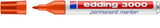 EAN 4004764008018 - Edding 3000 marcador permanente Punta redonda Naranja 1 pieza(s) imagen 1