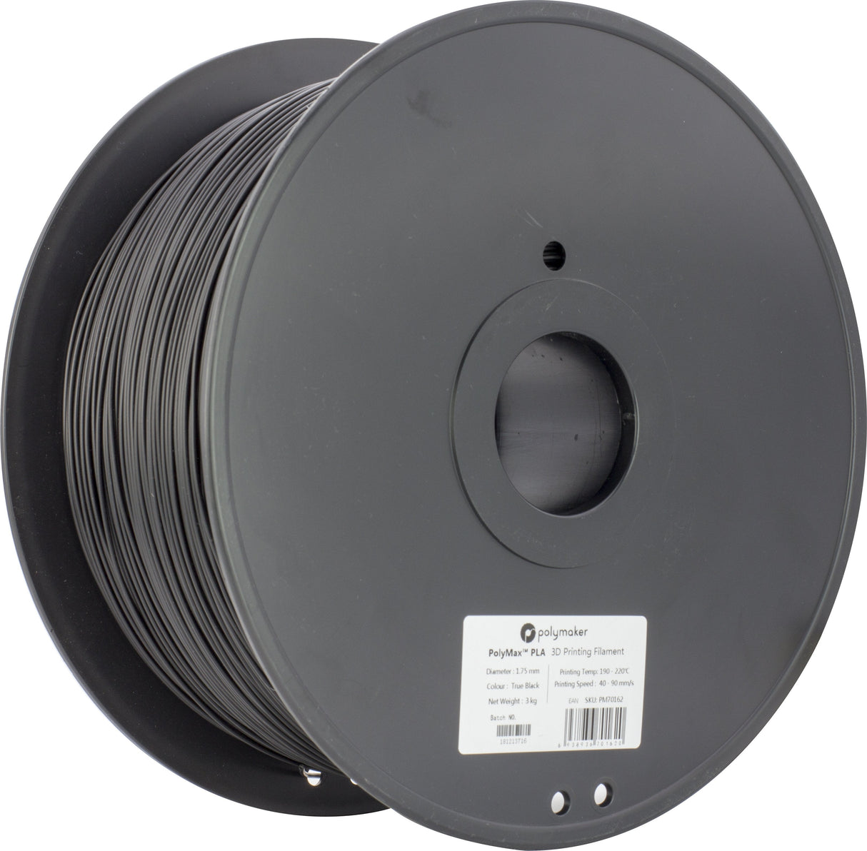 Tough Pla 1,75mm Negro 0,75kg