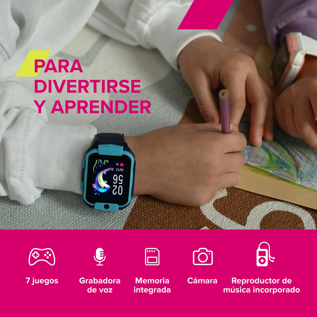 Smartwatch Canyon Cindy Kw-41 Yellow Black