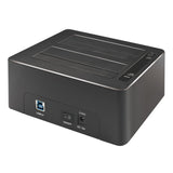 EAN 4052792050158 - LogiLink QP0029 base de conexión para disco duro USB 3.2 Gen 1 (3.1 Gen 1) Type-B Negro imagen 6