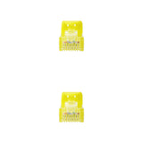 EAN 8433281009035 - Nanocable 10.20.1800-Y cable de red 0,5 m Cat6a U/UTP (UTP) imagen 3