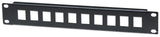 Intellinet 10-Port Patchpanel Unbestückt 10" 1 He Schwarz