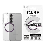 EAN 5715685016981 - PanzerGlass CARE™ by ® Urban Combat Case Transparent w. Plum Purple Qi Compatible Samsung Galaxy S25 fund imagen 2