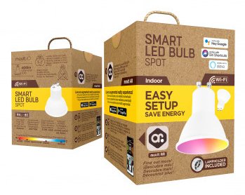 Bombilla Muvit Io Gu10 5.5w Rgb