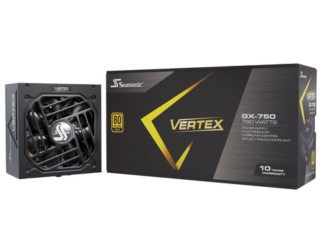 EAN 4711173877691 - Seasonic Vertex GX-750 unidad de fuente de alimentación 750 W 20+4 pin ATX ATX Negro imagen 6
