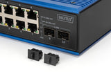 EAN 4016032489269 - Digitus DN-651150 switch No administrado Gigabit Ethernet (10/100/1000) Negro, Azul imagen 4