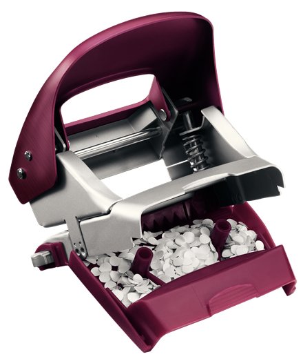 Leitz Locher Style Granat Rojo