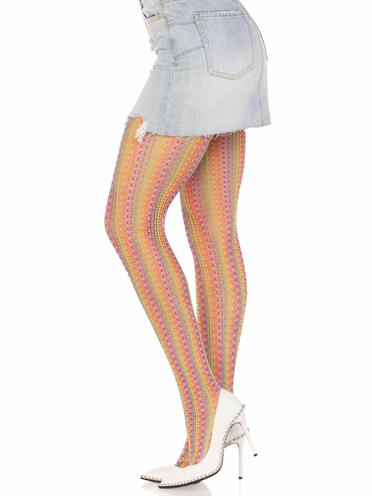Leg Avenue - Medias De Crochet Multicolor