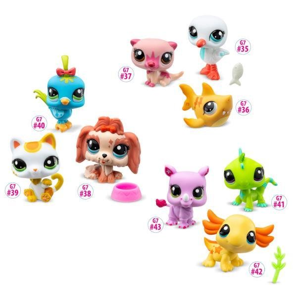 Mascotas Little Pet Shop Pack De 3 Mascotas 1 Unidad Aleatoria