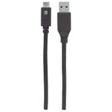 EAN 0766623353373 - Manhattan 353373 cable USB USB 3.2 Gen 2 (3.1 Gen 2) 1 m USB A USB C Negro imagen 4