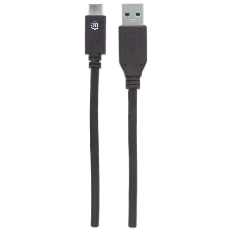 EAN 0766623353373 - Manhattan 353373 cable USB USB 3.2 Gen 2 (3.1 Gen 2) 1 m USB A USB C Negro imagen 4