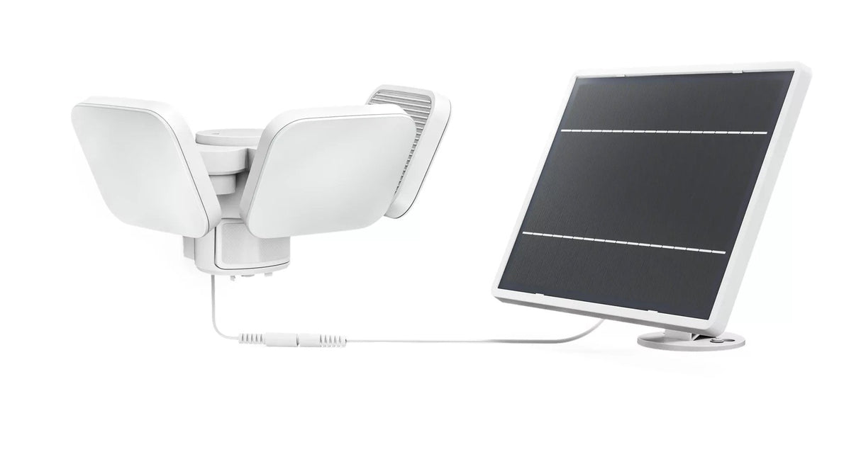 Luz De Seguridad Solar Zyren Blanca 24,5 W, 4000/50 Im, 3000 K