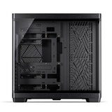 Jonsbo Tk-4 Gehäuse, Midi-Tower, Atx, Tempered Glass - Schwarz