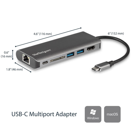 EAN 0065030872362 - StarTech.com DKT30CSDHPD base para portátil y replicador de puertos Alámbrico USB 3.2 Gen 1 (3.1 Gen 1) T imagen 2