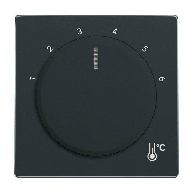 Busch Jaeger 1794 R-81 Placa De Cubierta Para Sensorhalterung & -Socket Antracita