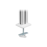 Inline® Slatwall Mounting Columns Aluminium, For Table Mounting Panel, Set Of 2