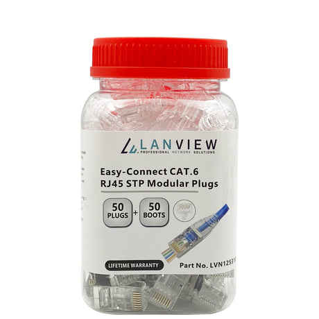 EAN 5704174320531 - Lanview LVN125310 conector RJ45 Transparente imagen 4