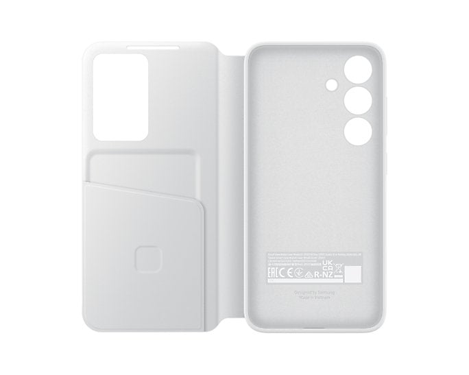 Samsung Smart View Case Funda Para Galaxy S24 (6.2") Funda Cartera Blanco