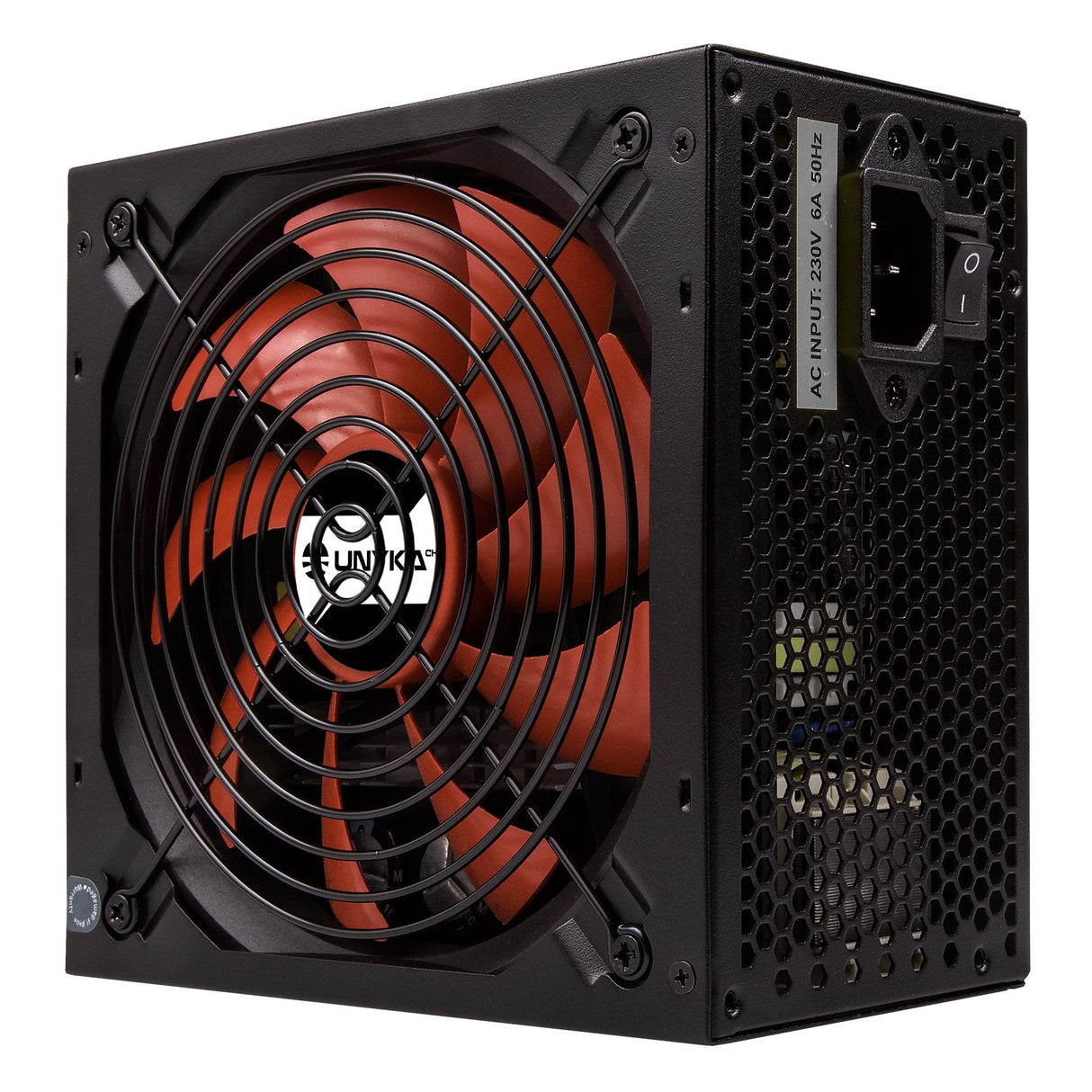 Fuente De Alimentacion  Unykach Atx 550w Gaming 550w Atx 2.3 - Ppfc - Ventilador 140mm