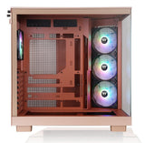 Thermaltake View 380 Xl Tg Argb, Caja Gris, Vidrio Templado X 2 Ca-11e-00mgwn-00