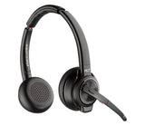 EAN 0196548585526 - HP Poly Savi 8220-M Office Stereo DECT 1880-1900 MHz Headset Oficina/Centro de llamadas Base de carga Neg imagen 1
