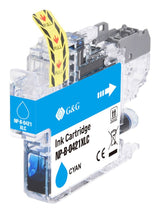 G&G Tinte Komp. Con Brother Lc421xlc Patr. 500 Copias Cyan